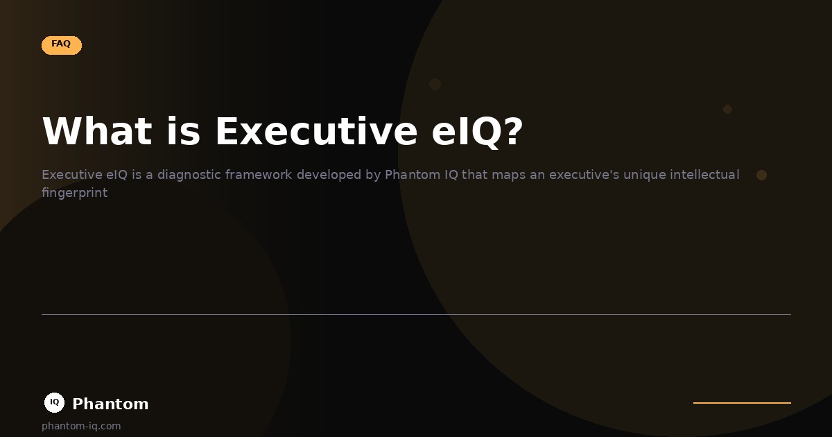 What is Executive eIQ? | Phantom IQ